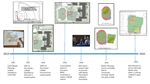 Softball timeline Graphic icon 